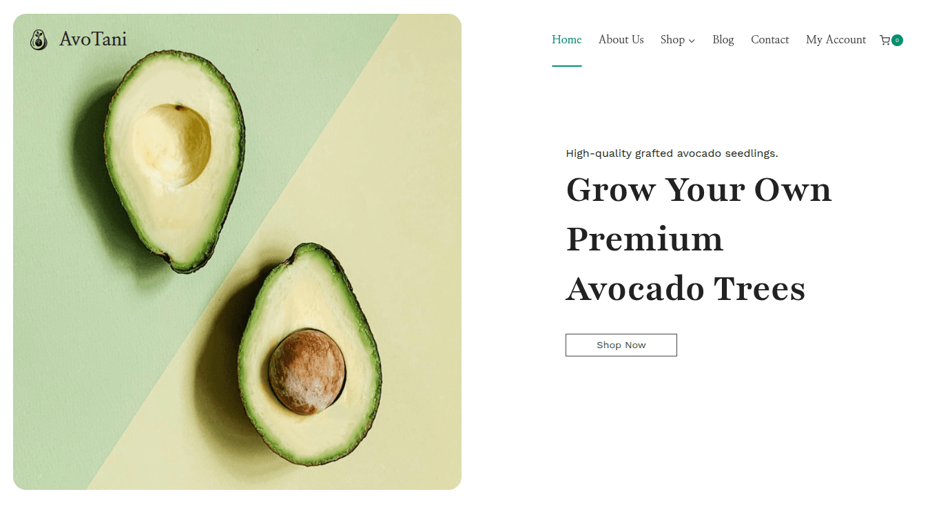 AvoTani Online Shop